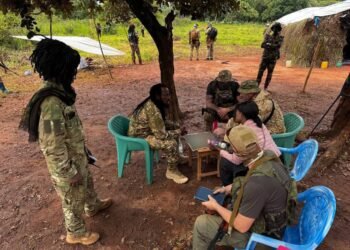 Un grand pas vers la paix a été franchi à Maluma : 570 hommes procédent volontairement au désarmement progressif