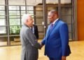 Le Président Touadéra a été reçu par Antonio Costa