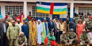 La ville de Koui a accueilli une delegation pour consolider le désarmement et la paix