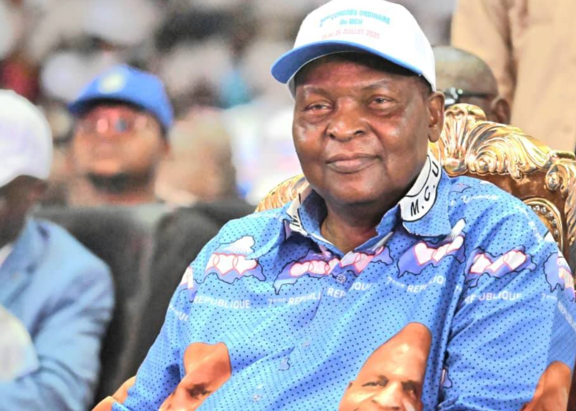 Faustin Archange Touadéra officiellement désigné candidat à l’élection présidentielle de 2025