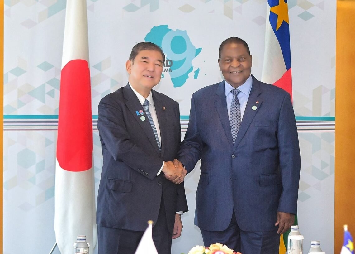 Le Président Touadéra a eu une rencontre avec le Premier ministre japonais