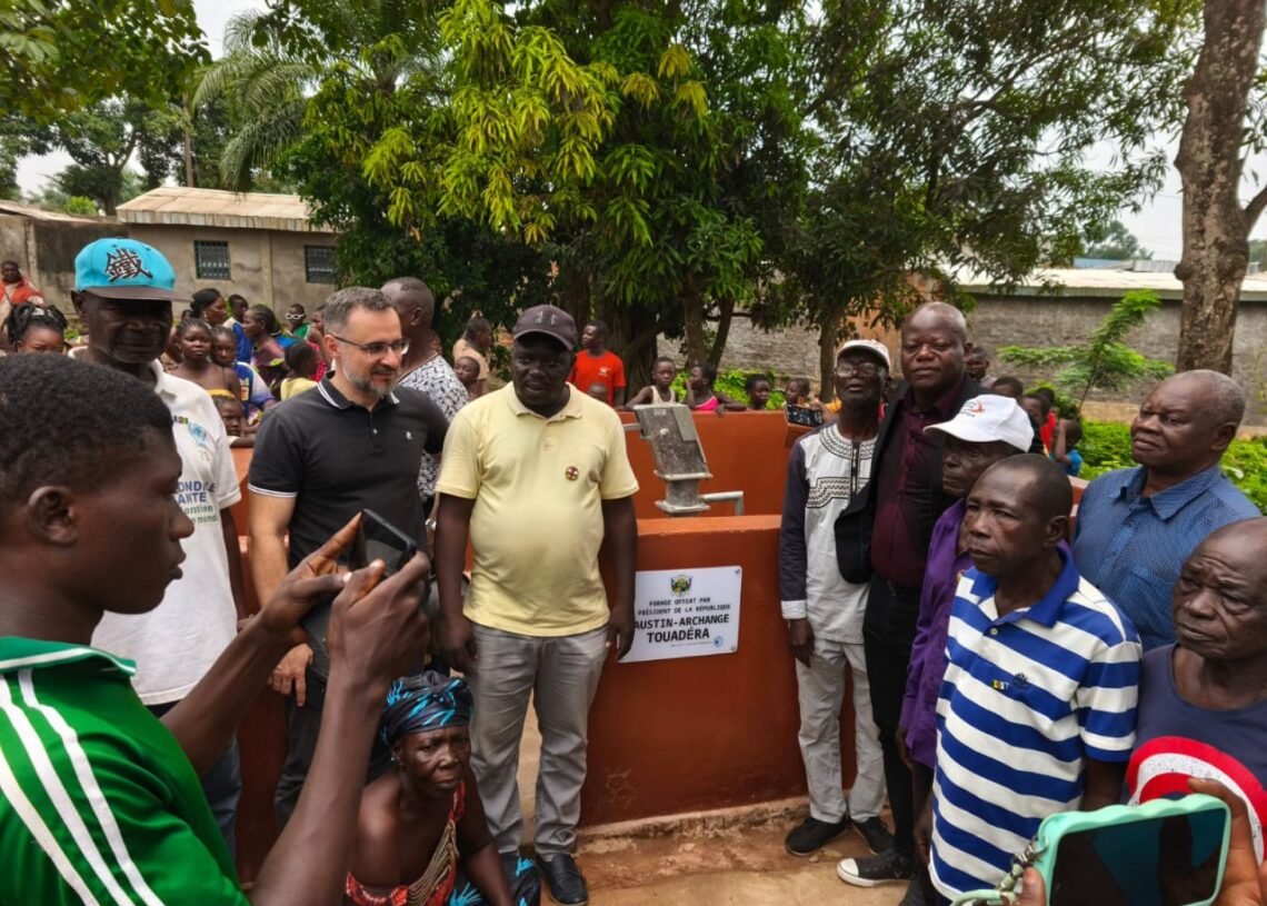 Inauguration de forages d’eau potable a eu lieu à Bangui grâce à la Russie