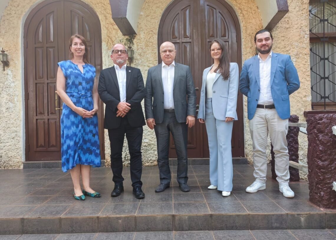 L’Ambassadeur de Russie a rencontré le chef de la délégation du CICR en RCA