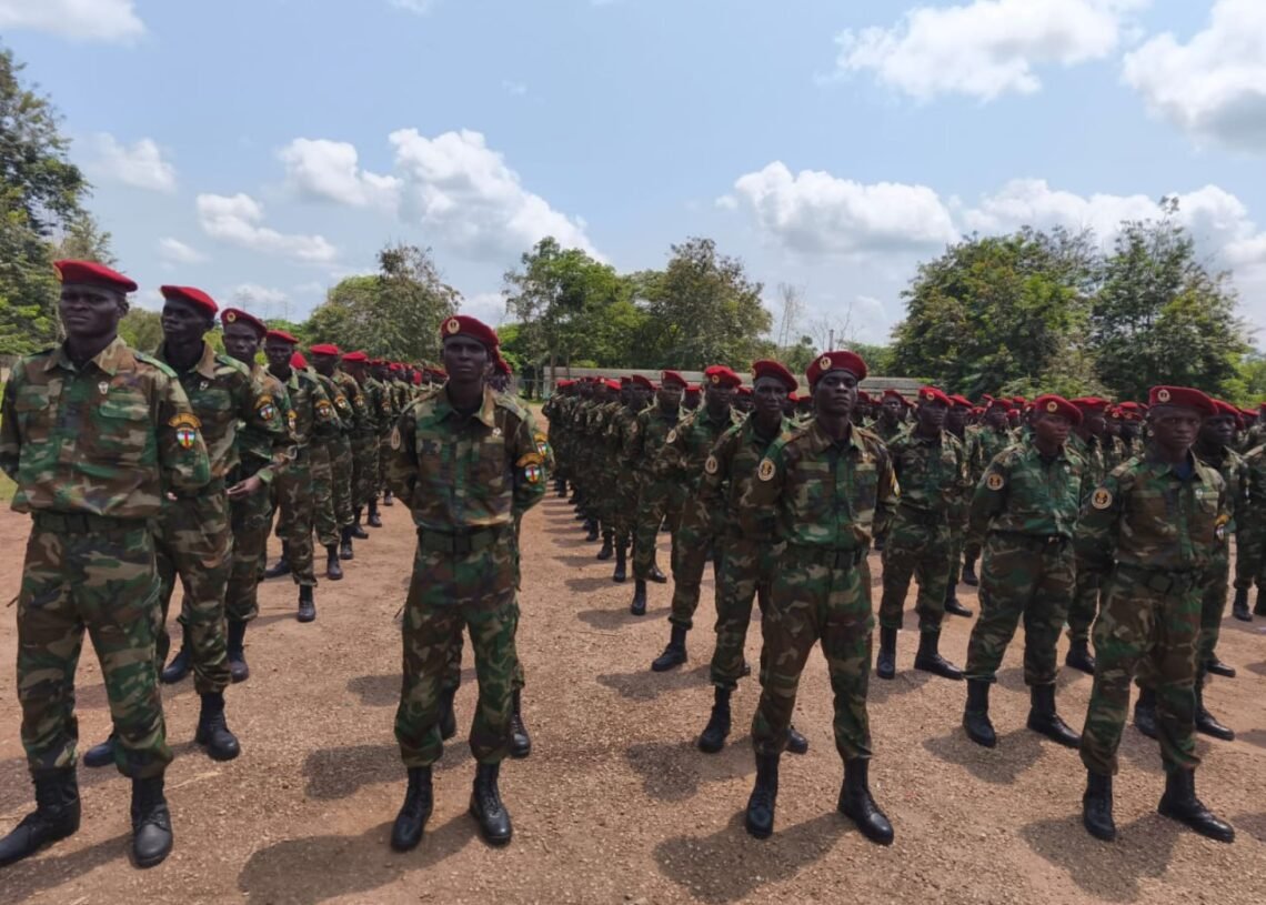767 jeunes recrues ont été officiellement présentées au drapeau