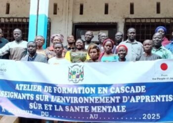 Formation des enseignants sur l’environnement d’apprentissage sûr et la santé mentale a eu lieu au Lycée Barthélemy Boganda de Bangui