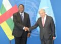 Le Secrétaire Général des Nations Unies António Guterres a accordé une audience au Président de la RCA