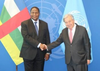 Le Secrétaire Général des Nations Unies António Guterres a accordé une audience au Président de la RCA