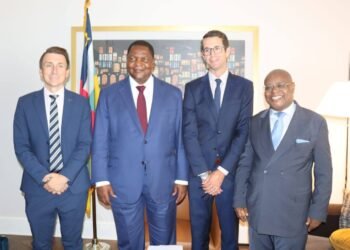 Le Président de la République Faustin-Archange TOUADÉRA a eu un échange fructueux avec M. Ryan GOÔDNIGHT