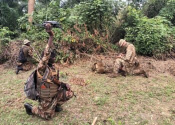 Les forces de sécurité en état d’alerte dans le cadre d’exercices antiterroristes devant les élections