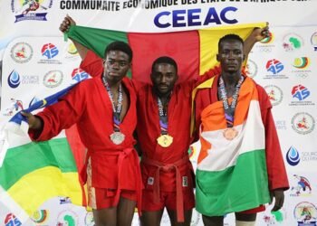 La RCA s&rsquo;est présentée au Tournoi international de Sambo de la CEEAC à Yaoundé