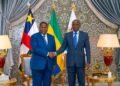 Le Président Touadéra a effectué un voyage aller-retour à Libreville