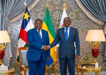Le Président Touadéra a effectué un voyage aller-retour à Libreville