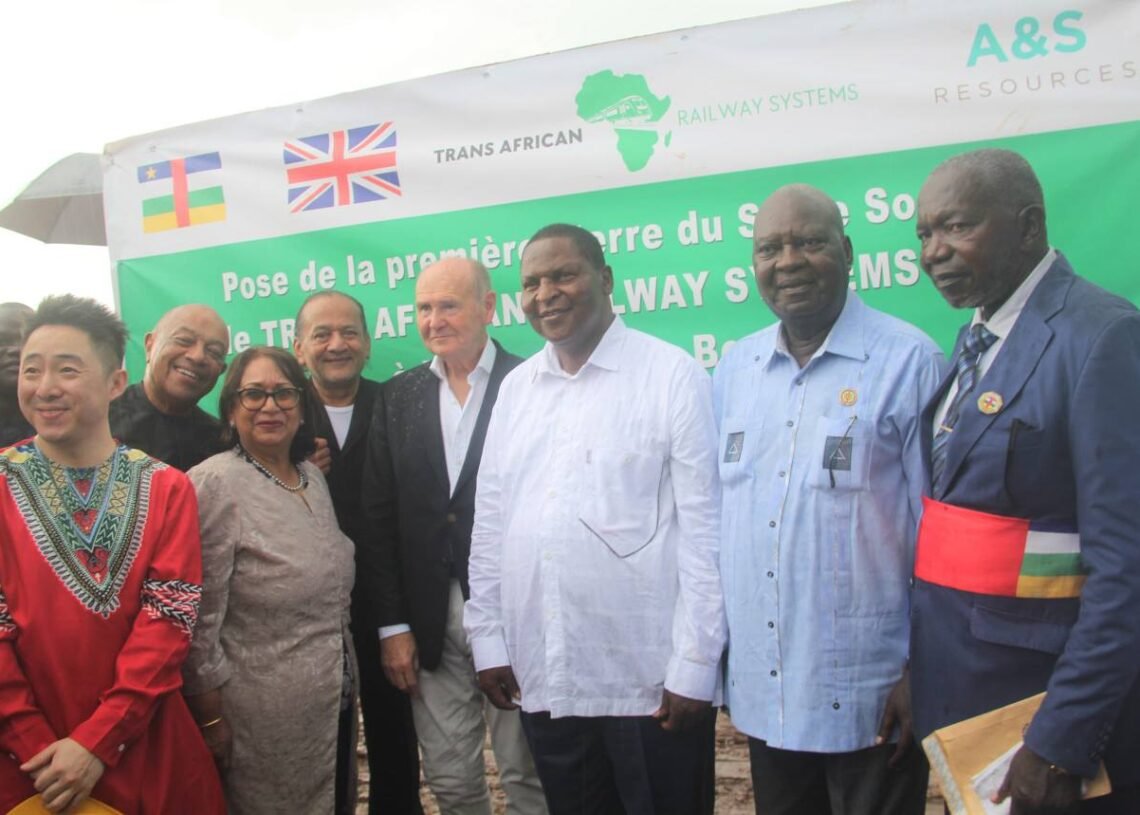 Début officiel de la construction du siège de Trans African Railways System LTD à Pani