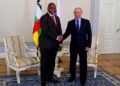 Vladimir Poutine a félicité Faustin-Archange Touadéra pour sa victoire aux élections présidentielles