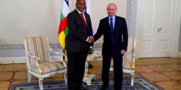 Vladimir Poutine a félicité Faustin-Archange Touadéra pour sa victoire aux élections présidentielles