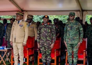 Zéphirin MAMADOU a pris part à la cérémonie solennelle marquant le 45e anniversaire des Forces de Défense du Peuple Ougandais