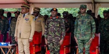 Zéphirin MAMADOU a pris part à la cérémonie solennelle marquant le 45e anniversaire des Forces de Défense du Peuple Ougandais