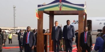 Le Président de la République du Portugal est arrivé à Bangui