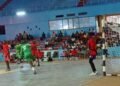 Le 3ème tour des rencontres de la ligie de Bangui de handball sur le terrain de l’INJS