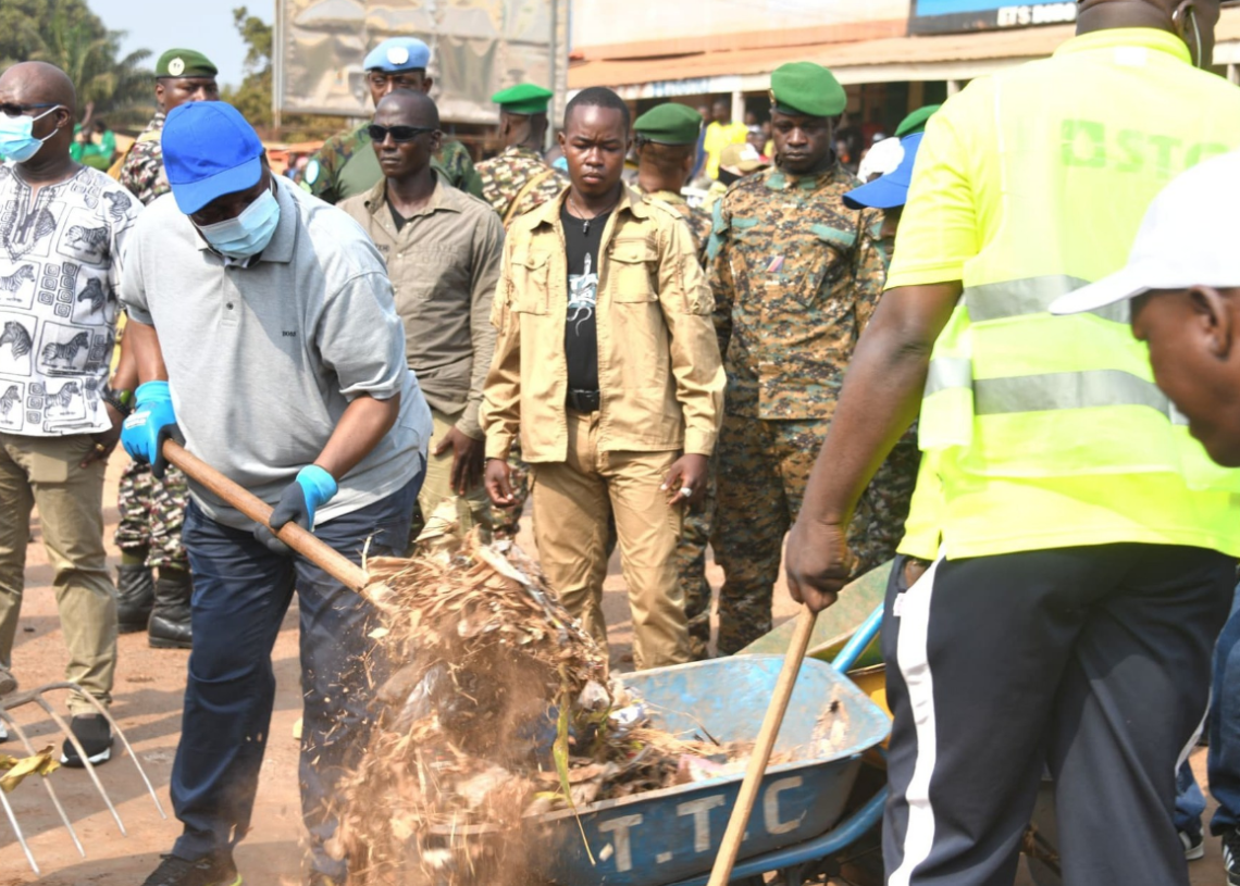 Le président de la République participe à l&rsquo;action « Kwa Ti Kodro »
