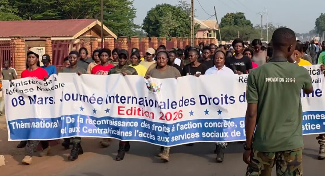 Solidarité féminine dans les corps de défense centrafricains à l’occasion du 8 mars
