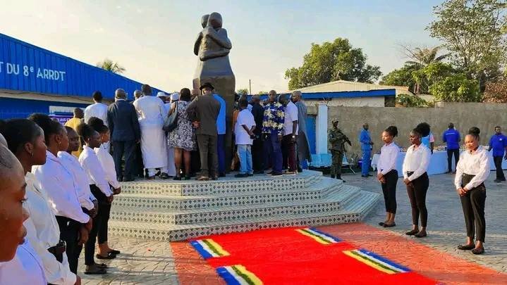 Nouveau monument dédié aux victimes des crises militaro-politiques à Bangui