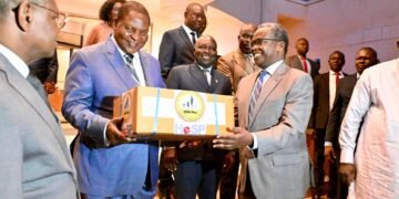 Le Président Touadéra a lancé le Programme de Sécurité Sanitaire en République Centrafricaine et dans l’espace de la Communauté Economique des Etats de l’Afrique Centrale CEMAC