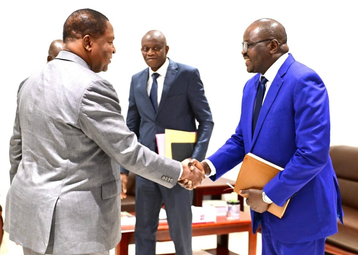 Faustin-Archange Touadéra a accordé une audience solennelle à une délégation du Groupe African Risk Capacity