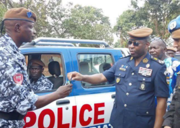 Cérémonie d&rsquo;inauguration du poste de police de sécurité publique à Bégoua