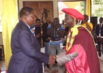 Le Président Touadéra a pris part à la cérémonie d’investiture du nouveau Doyen de la Faculté de Théologie Évangélique de Bangui