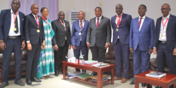 Audience du président de la République avec la délégation de l’Institut Africain de Recherche Pluridisciplinaire Appliquée