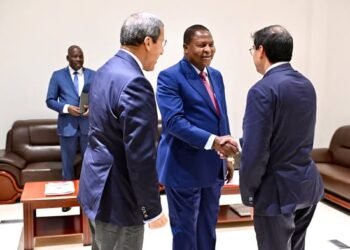 Le Président Touadéra a reçu en audience une délégation de la Commission du Fonds de Consolidation de la paix des Nations-Unies